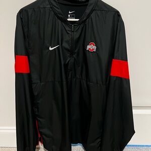 Nike Black Ohio State Windbreaker